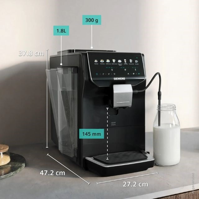 Siemens EQ500 iAroma TP553E07 еспресо машина 15 бара | Пиано черно