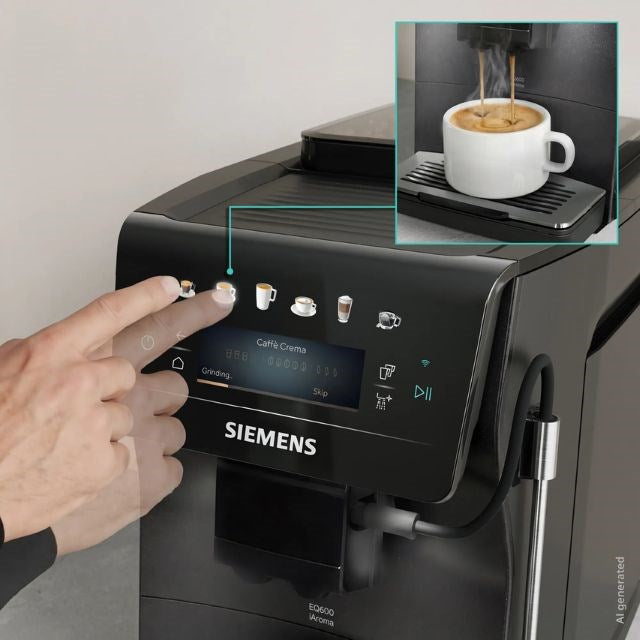 Siemens EQ600 iAroma TP603E08 15 bar еспресо машина