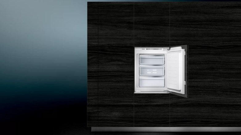Siemens iQ500 GI11VADE0 фризер Вертикален фризер Вграден 72 LE Бял