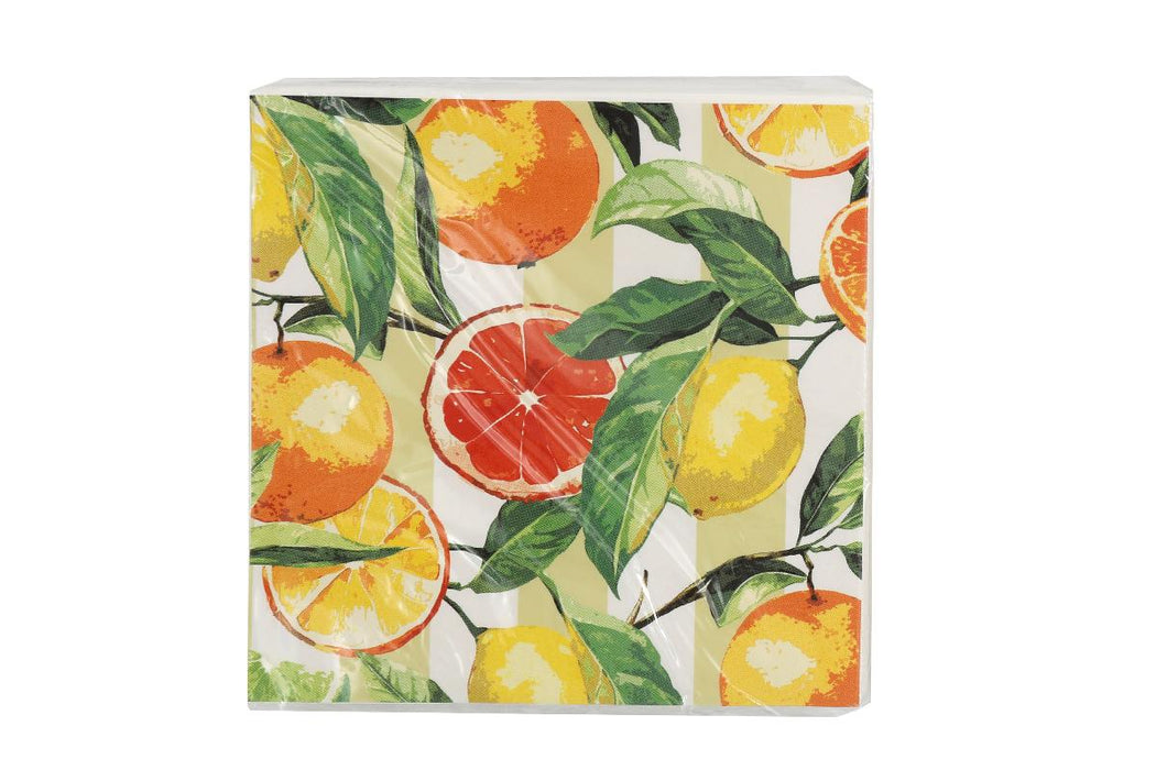 САЛФЕТКИ 33X33CM ЦИТРУС