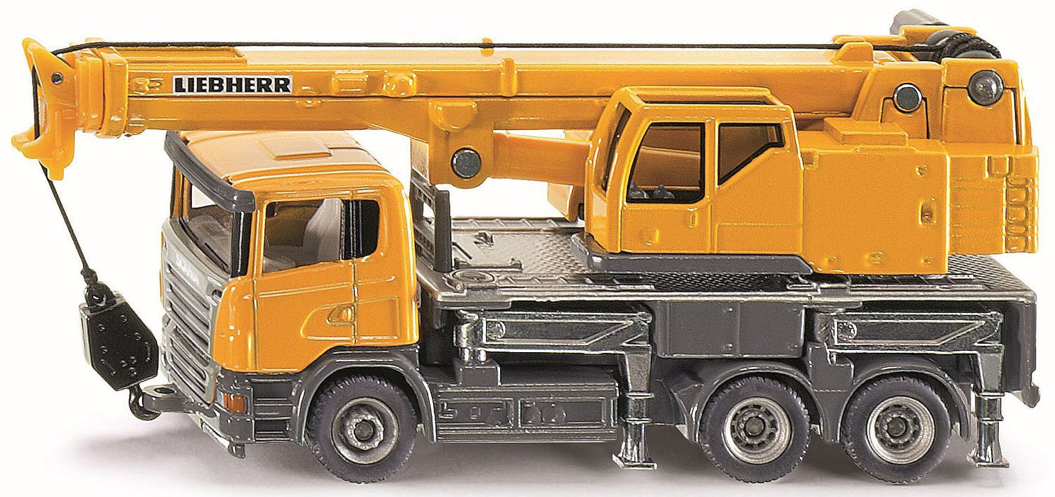 Метална играчка Siku Super - Кран с телескопична стрела, 1:84