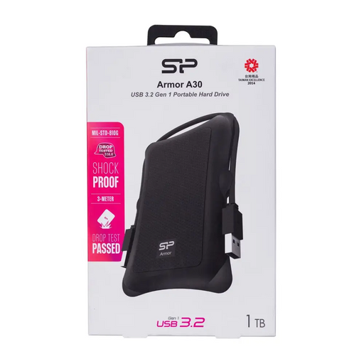 Silicon Power Armor A30 външен твърд диск 1 TB черен