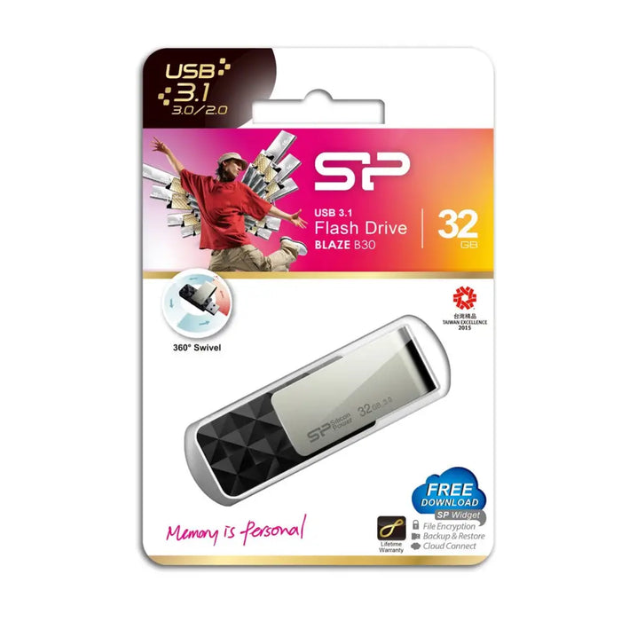 Silicon Power Blaze B30 USB флаш устройство 32 GB USB