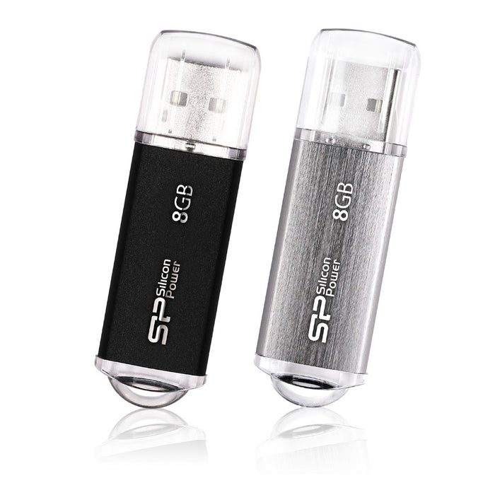 Silicon Power Ultima-II USB флаш памет 8 GB USB Type-A 2.0 Черна