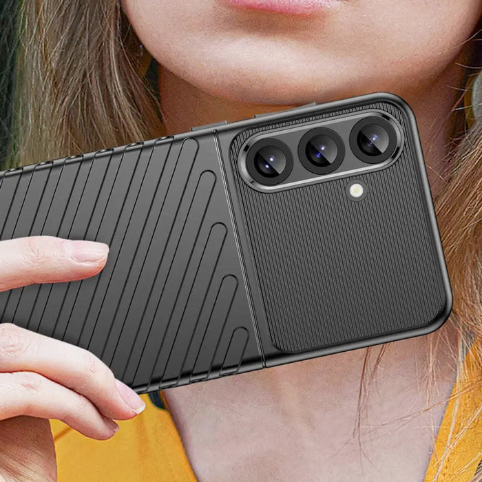 Силиконов брониран калъф Thunder Case за Samsung Galaxy S25