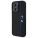Силиконов калъф BMW Hexagon Blue Line MagSafe за iPhone 16