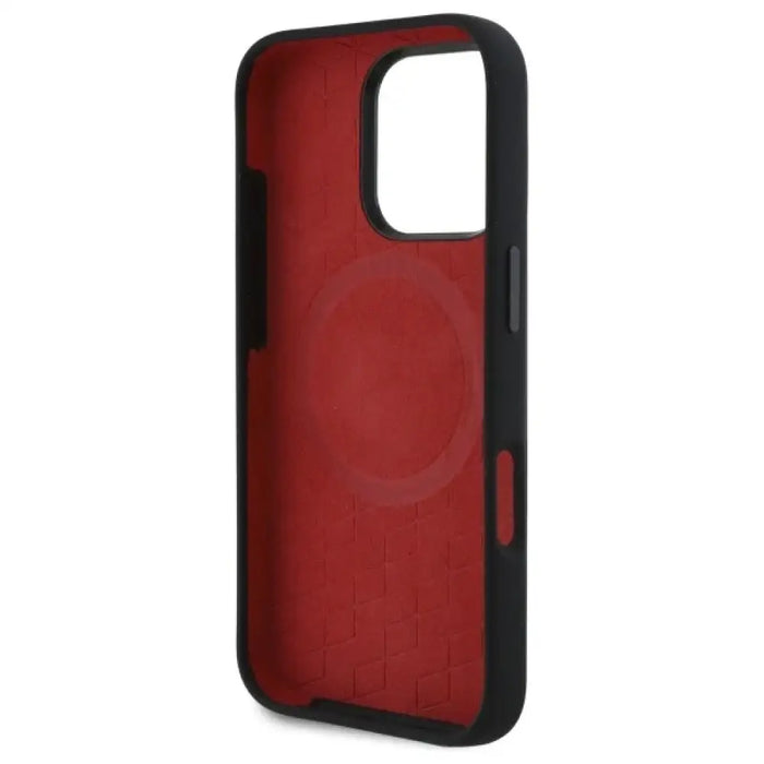 Силиконов калъф BMW Random Lines MagSafe за iPhone 16 Pro