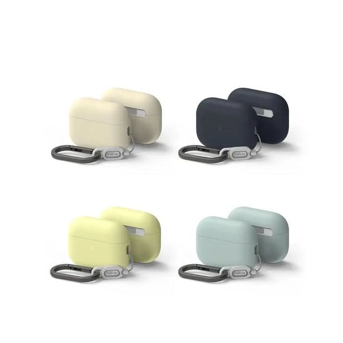 Силиконов калъф Ringke за Apple AirPods Pro 1 / 2 - зелен