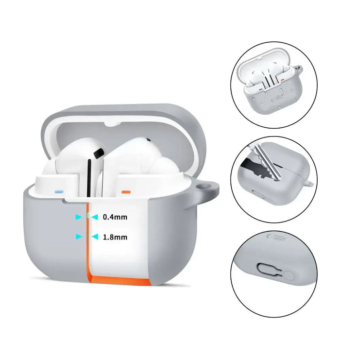 Силиконов калъф Tech-Protect за Samsung Galaxy Buds 3 / 3