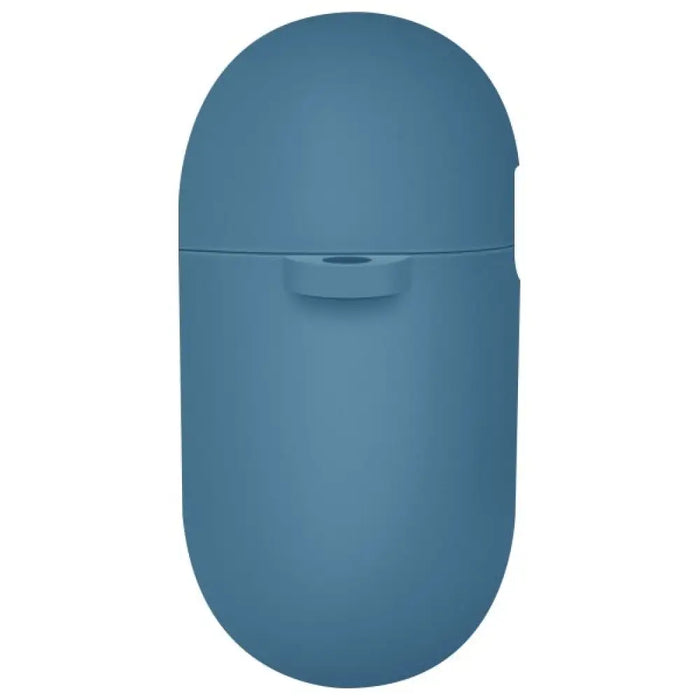 Силиконов калъф Uniq Nexo AirPods 4 + кукички за уши - син