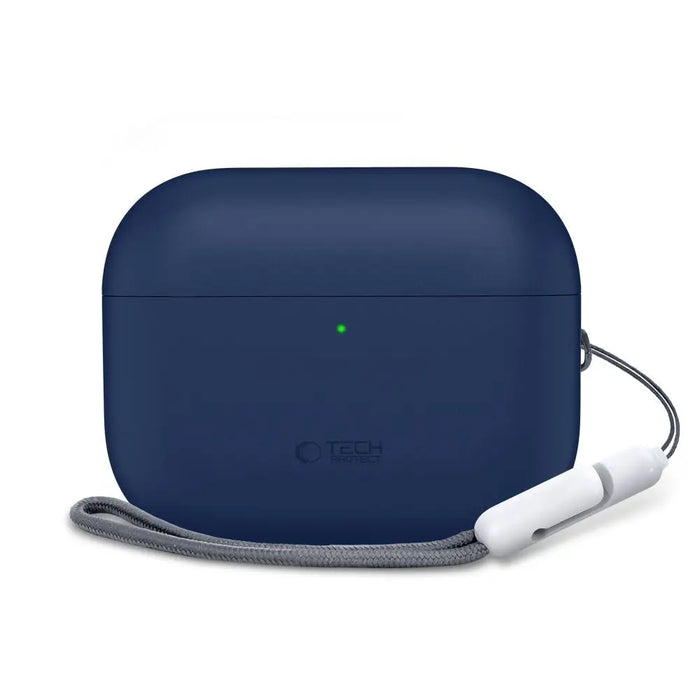 Силиконов калъф Tech-Protect за AirPods Pro 3 - тъмносин