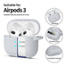 Силиконов калъф Tech-Protect за Apple AirPods 3 - сив