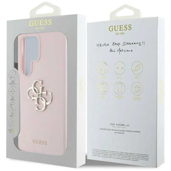 Силиконов кейс Guess Big 4G Logo Bottom Script за Samsung