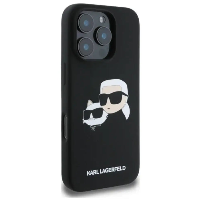 Силиконов кейс Karl Lagerfeld Heads Print MagSafe за iPhone