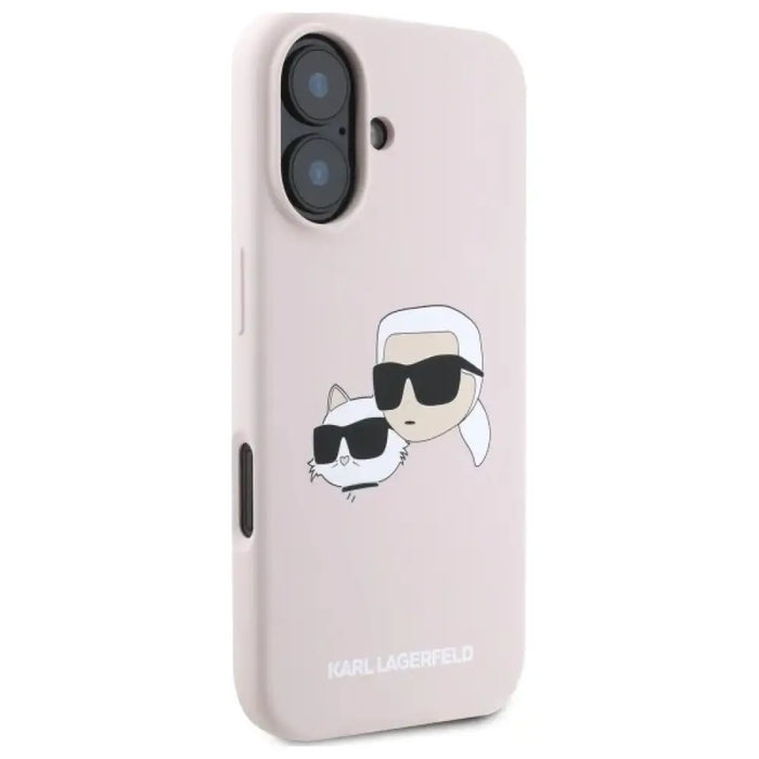 Силиконов кейс Karl Lagerfeld Heads Print MagSafe за iPhone