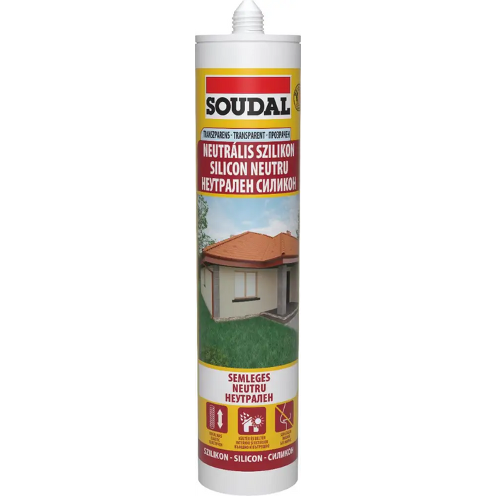 СИЛИКОН НЕУТРАЛЕН ПРОЗРАЧЕН 280 МЛ