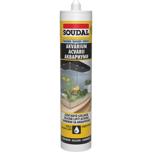 СИЛИКОН ЗА АКВАРИУМ ПРОЗРАЧЕН 280 МЛ