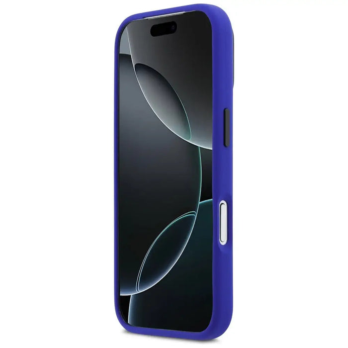 Силиконов калъф BMW M Vertical Logo MagSafe за iPhone 17