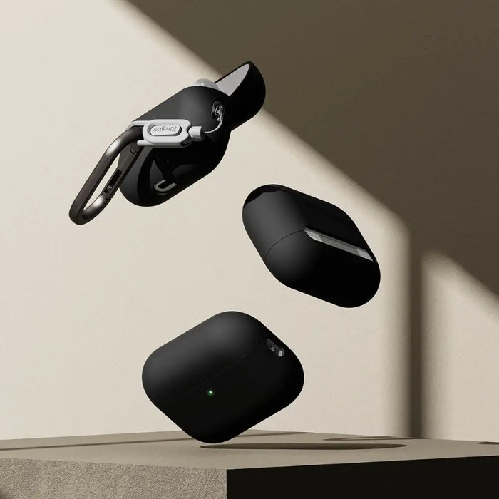 Силиконов калъф Ringke за AirPods Pro 3 - черен