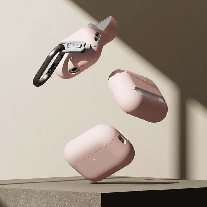 Силиконов калъф Ringke за AirPods Pro 3 - розов