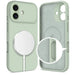 Силиконов калъф Tech-Protect MagSafe за iPhone 17 - зелен