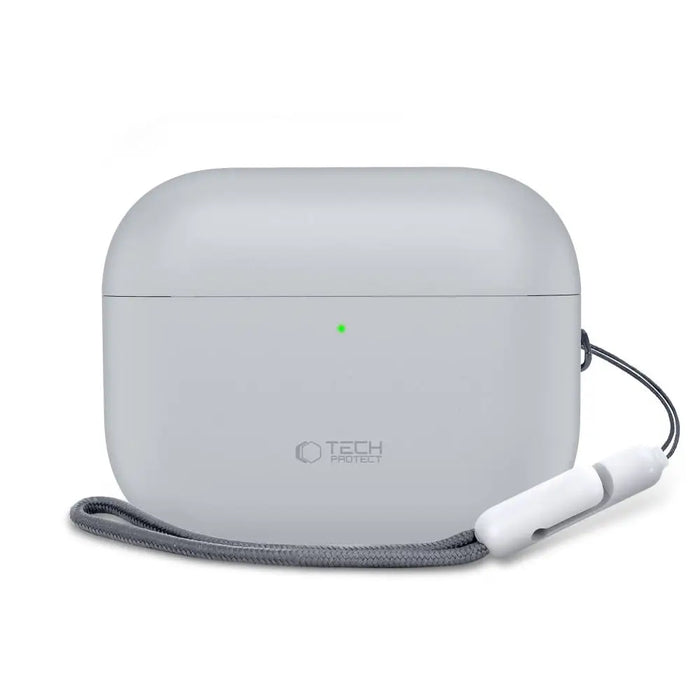 Силиконов калъф Tech-Protect за AirPods Pro 3 - сив