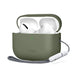 Силиконов калъф Tech-Protect за AirPods Pro 3 - зелен
