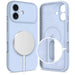 Силиконов калъф Tech-Protect MagSafe за iPhone 17 - син