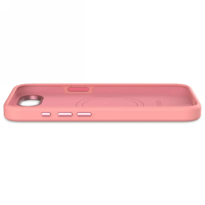 Силиконов калъф Decoded с MagSafe за iPhone 16e - розов