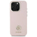 Силиконов калъф Guess Logo Strass 4G за iPhone 16 Pro
