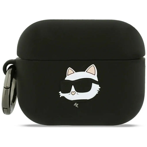 Силиконов калъф Karl Lagerfeld с 3D глава Choupette