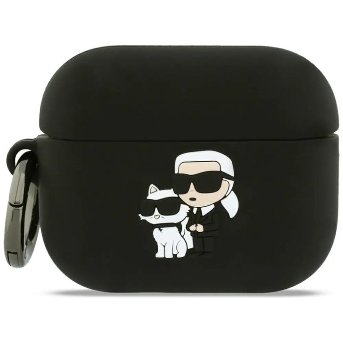 Силиконов калъф Karl Lagerfeld с 3D глава на Karl &