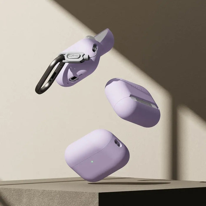 Силиконов калъф Ringke за AirPods Pro 3 - лилав