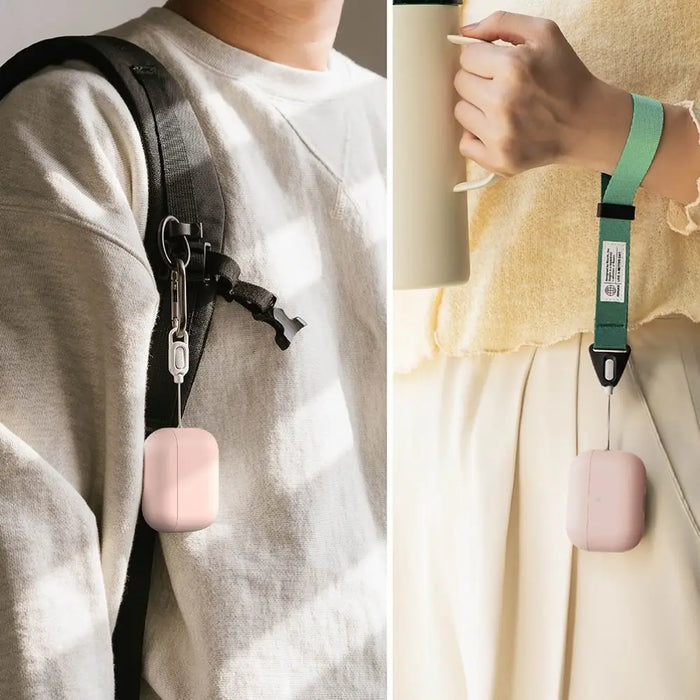 Силиконов калъф Ringke за AirPods Pro 3 - розов