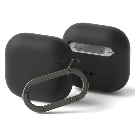 Силиконов калъф Ringke за Apple AirPods 4 - черен