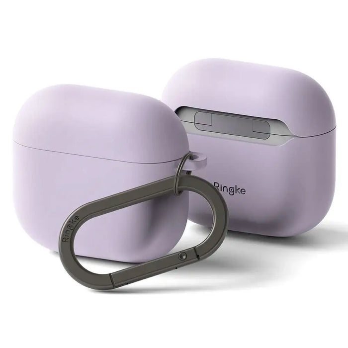 Силиконов калъф Ringke за Apple AirPods 4 - лилав