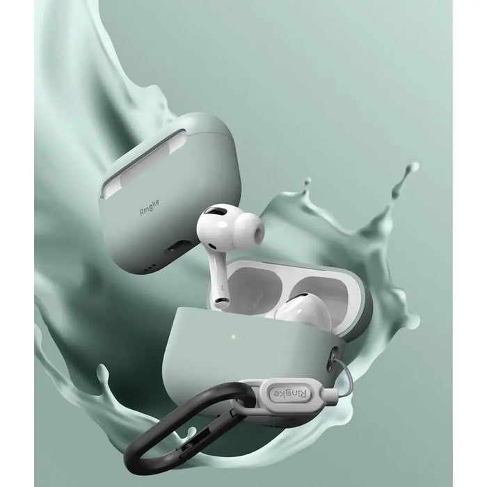 Силиконов калъф Ringke за Apple AirPods Pro 1 / 2 - зелен