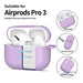 Силиконов калъф Tech-Protect Hook за AirPods Pro - лилав