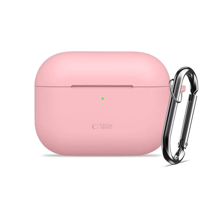 Силиконов калъф Tech-Protect Hook за AirPods Pro - розов