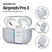 Силиконов калъф Tech-Protect Hook за AirPods Pro - сив