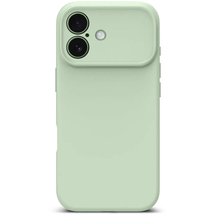 Силиконов калъф Tech-Protect MagSafe за iPhone 17 - зелен