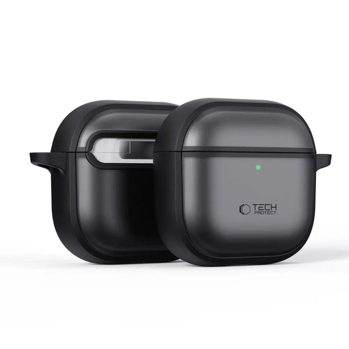 Силиконов калъф Tech-Protect за AirPods Pro 3 - матово черно