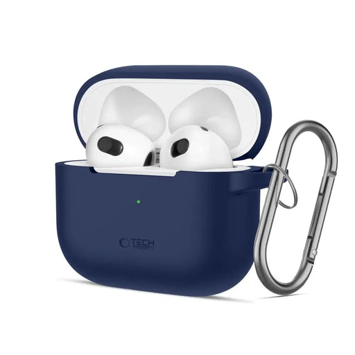 Силиконов калъф Tech-Protect за Apple AirPods 3 - син