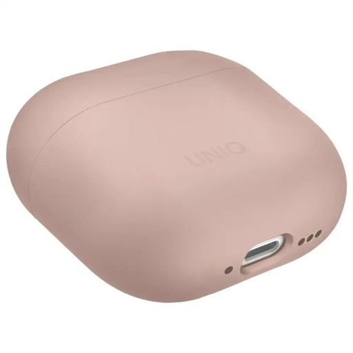 Силиконов калъф Uniq Lino за AirPods 4 - розов