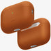 Силиконов калъф Uniq Lino за AirPods Pro 3 - оранжев