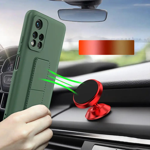 Силиконов калъф Wozinsky Kickstand Cover за Xiaomi Redmi