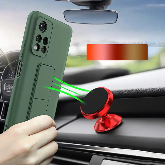 Силиконов калъф Wozinsky Kickstand Cover за Xiaomi Redmi