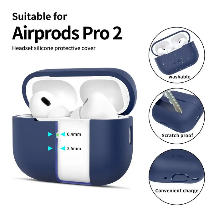 Силиконов калъф Tech-Protect за Apple AirPods Pro 1 / 2