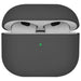 Силиконов калъф Uniq Lino за AirPods 4 - сив