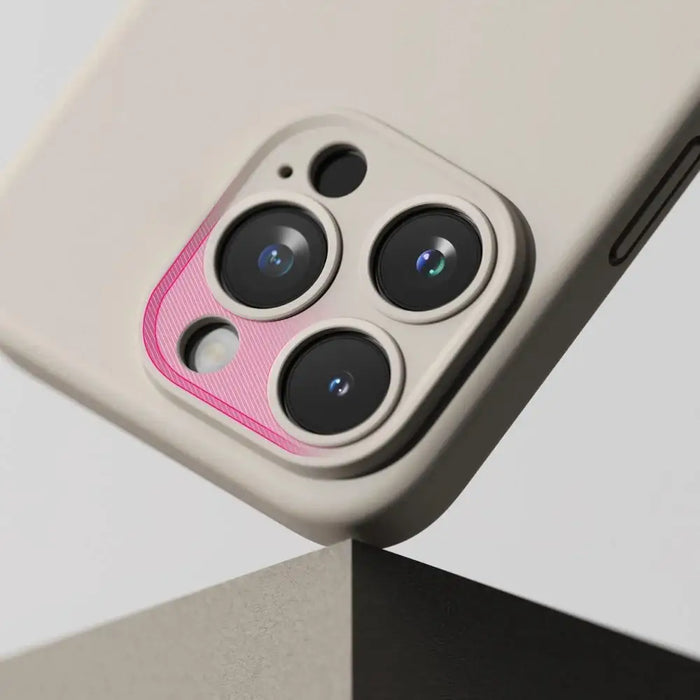Силиконов калъф Ringke MagSafe за iPhone 15 Pro - бежов